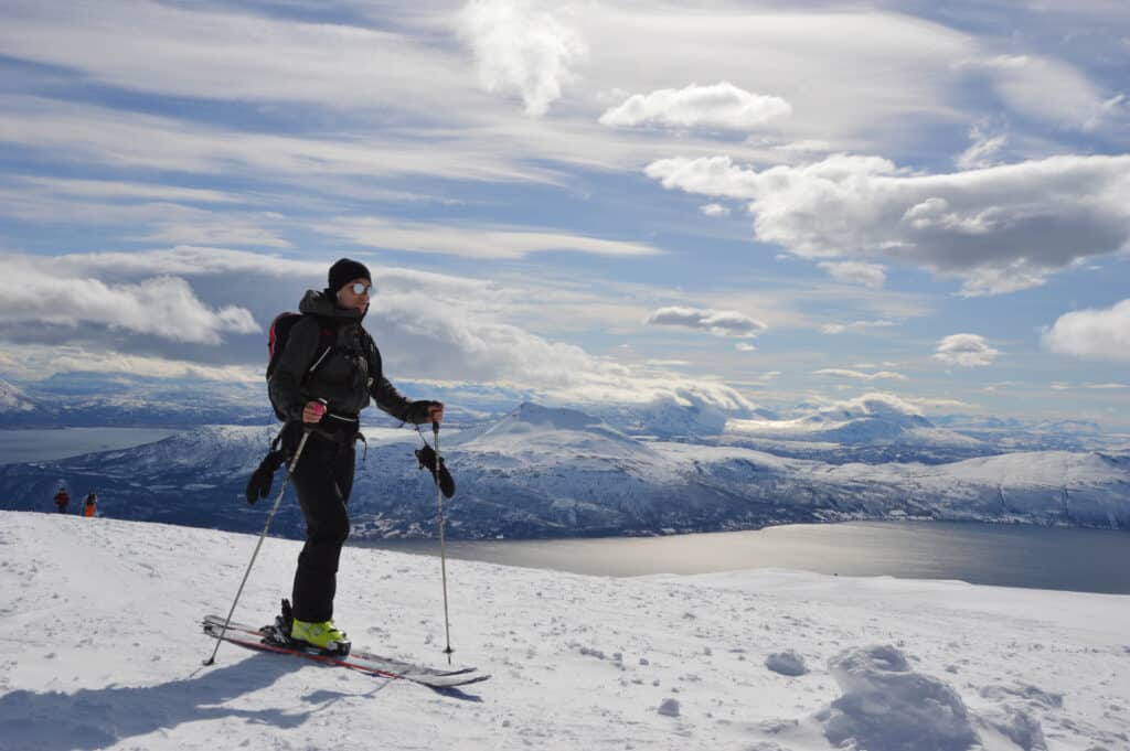 Epique toerskien in de Lyngen Alps, Noorwegen