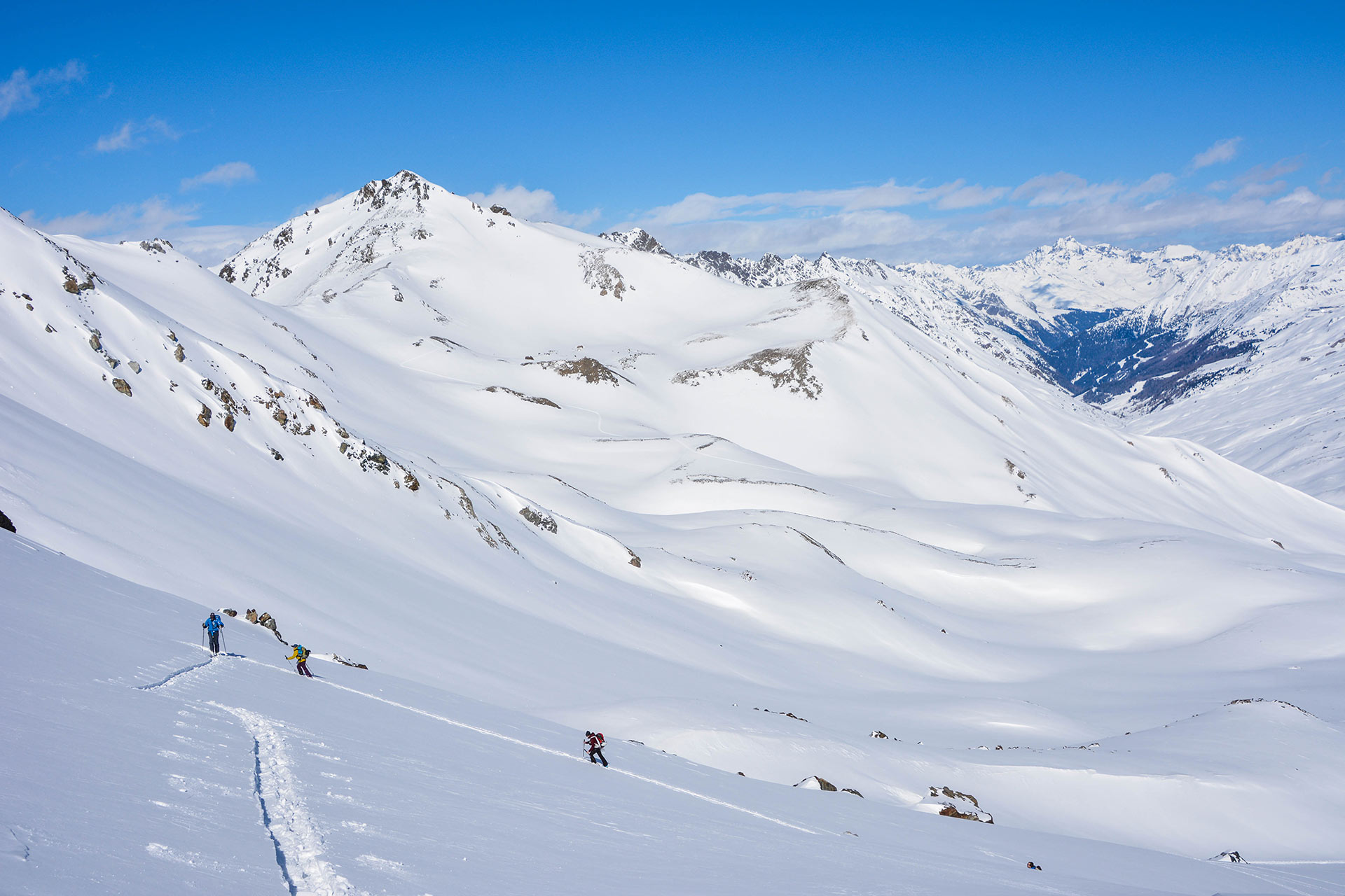 Tourskiën en spplitboarden in de Silvretta, Oostenrijk