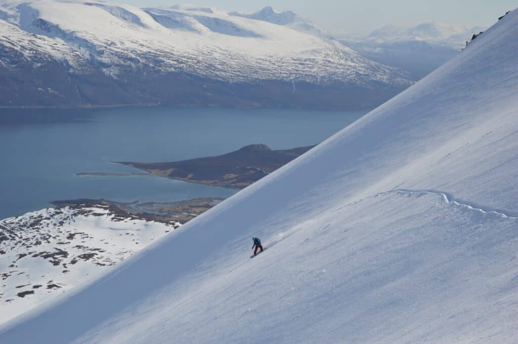 Epique toerskien in de Lyngen Alps, Noorwegen