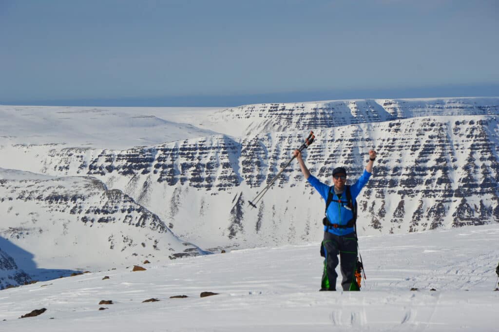 Tourskiën in IJsland