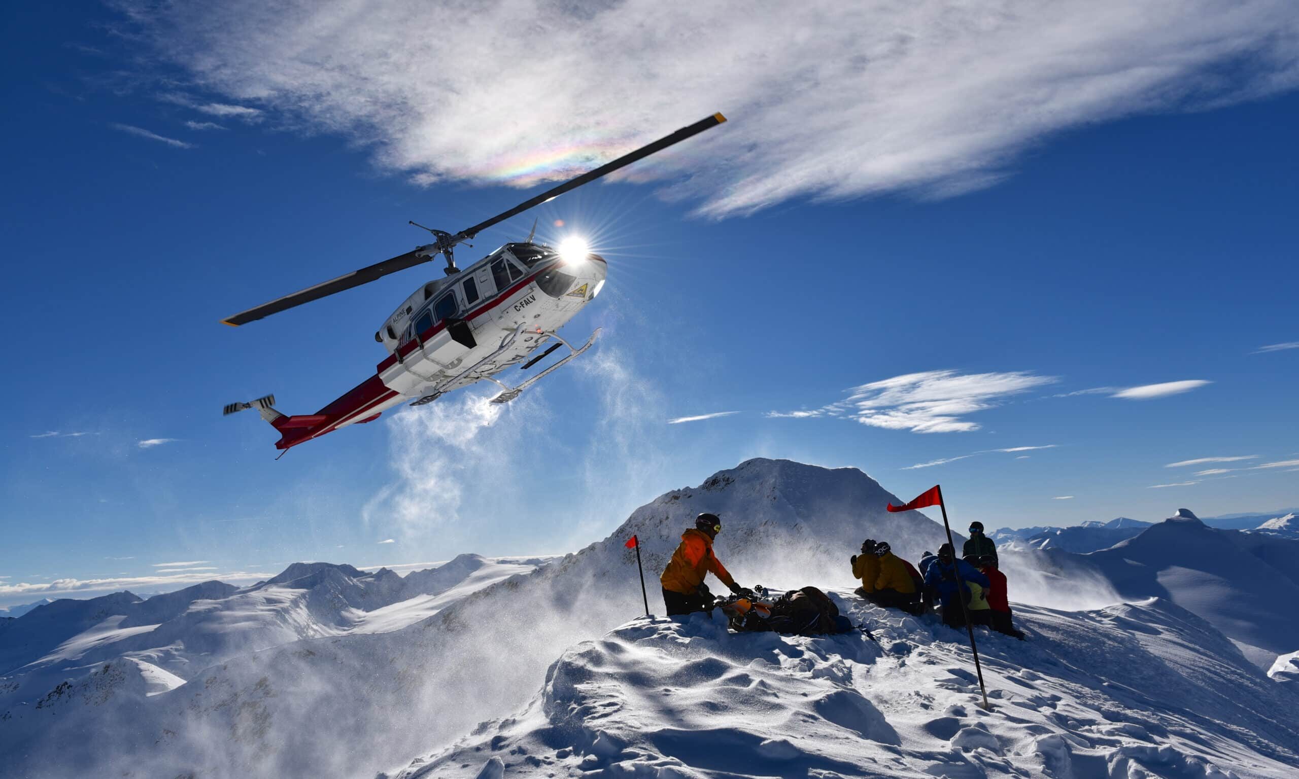 CHM heliskiing