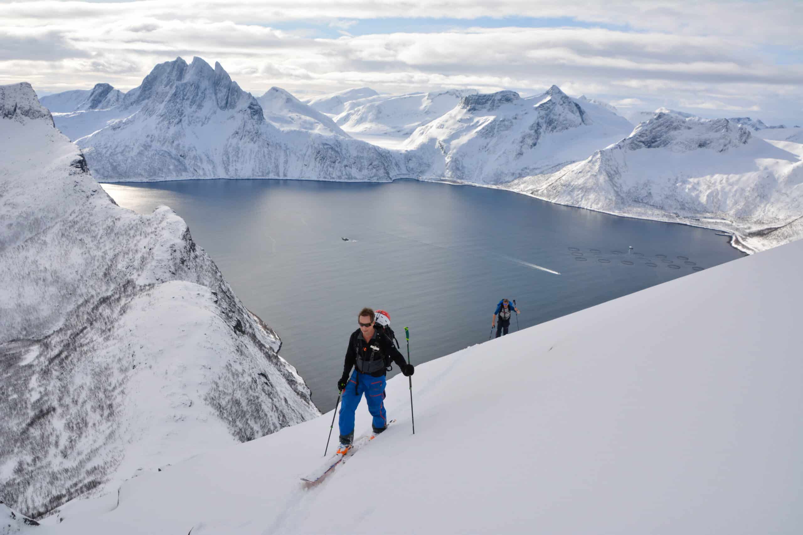 Toerskiën en splitboarden in de Lyngen Alps Noorwegen