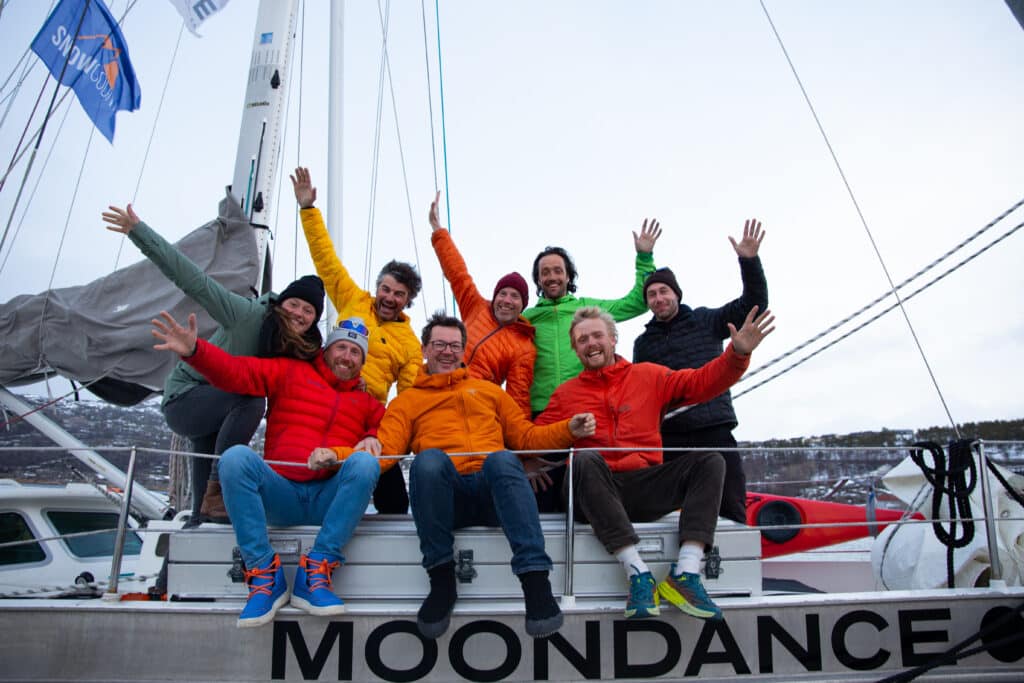 Tourskiën en zeilen met de Moondance, Noorwegen