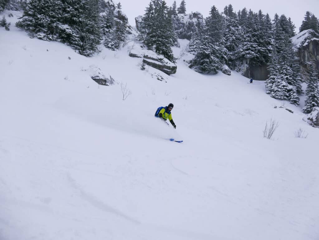 Off-piste training Portes du Soleil
