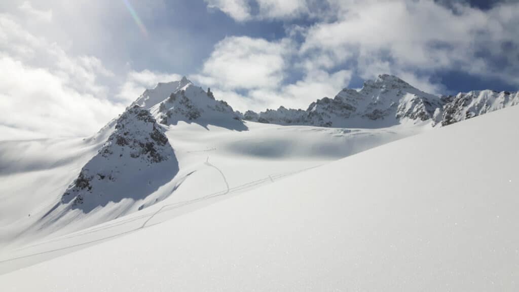 Tourskiën en spplitboarden in de Silvretta, Oostenrijk