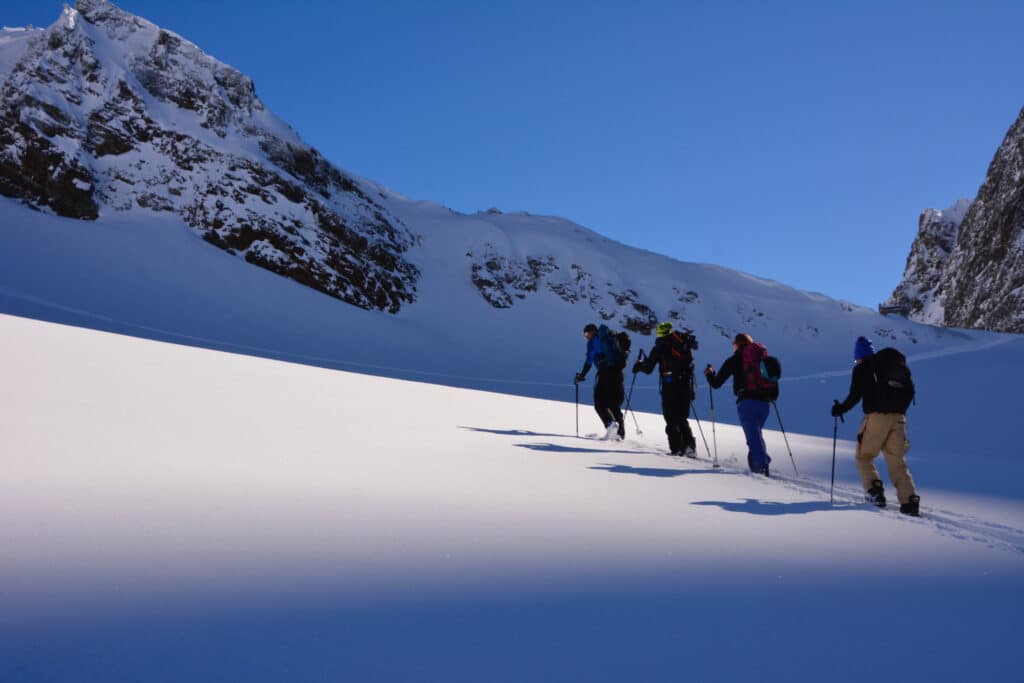 Tourskiën en spplitboarden in de Silvretta, Oostenrijk