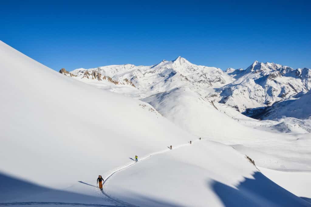 freeride en tourski reis Tignes