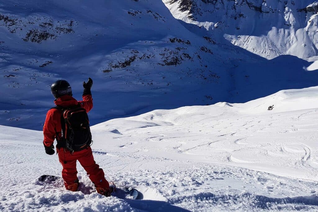 Freeride ski en snowboard trip naar de Alpen
