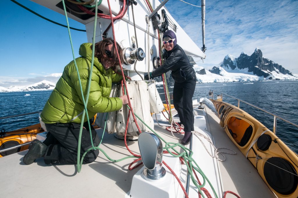 Epique tourskiën op Antarctica