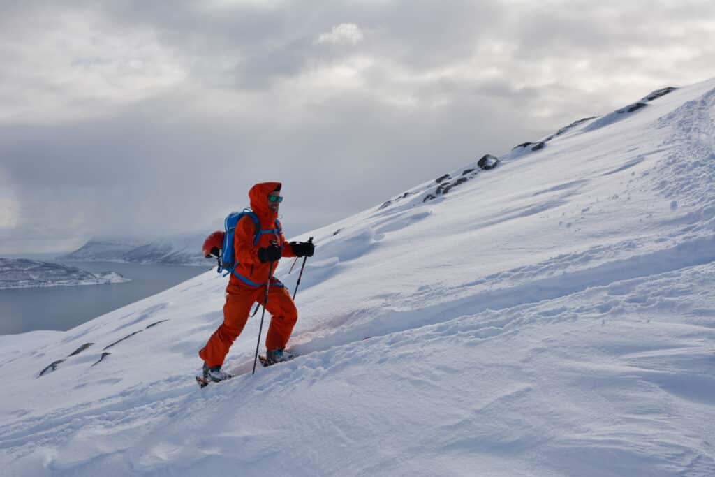 Tourskiën en splitboarden vanaf de Vulkana in Noorwegen vanaf de Moondance