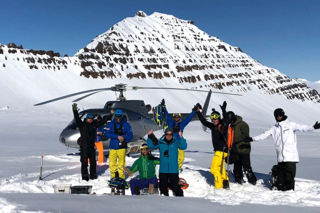 Heliskiën en boarden in IJsland - Viking Heliskiing