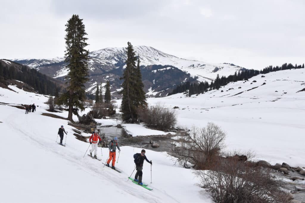 Tourskien en splitboarden in Kirgizie