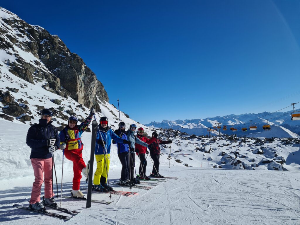 Dreilander ski safari - groepsfoto ischgl