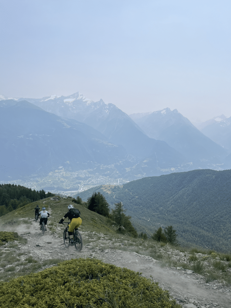 Enduro Mountainbike reis Aosta Italie