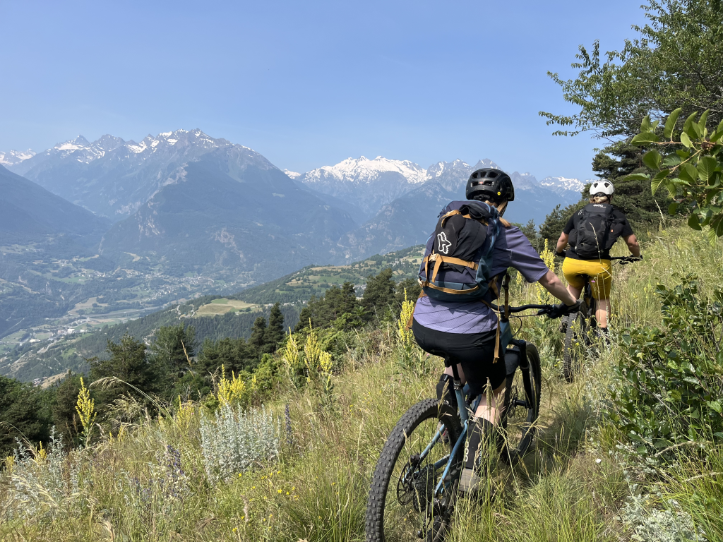 Enduro Mountainbike reis Aosta Italie