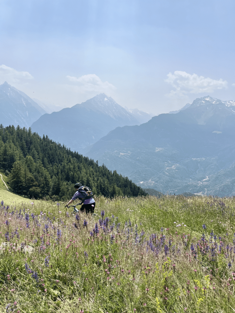Enduro Mountainbike reis Aosta Italie