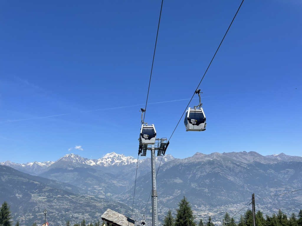 Enduro Mountainbike reis Aosta Italie