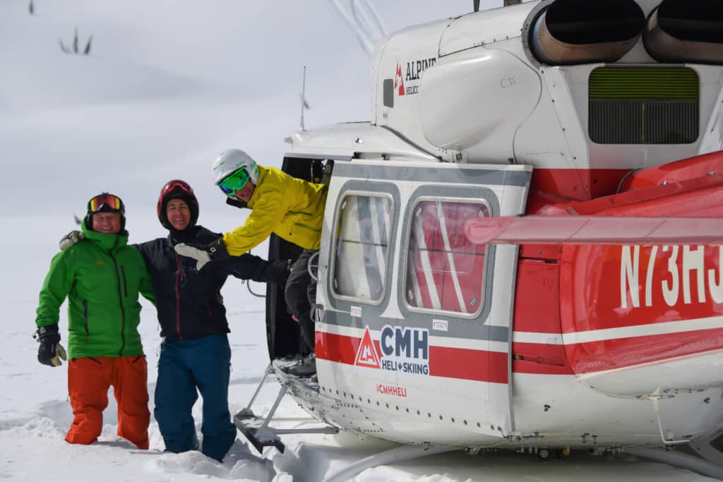 CMH heliski reizen - Nomads Lodge -Epique Mountain Adventures