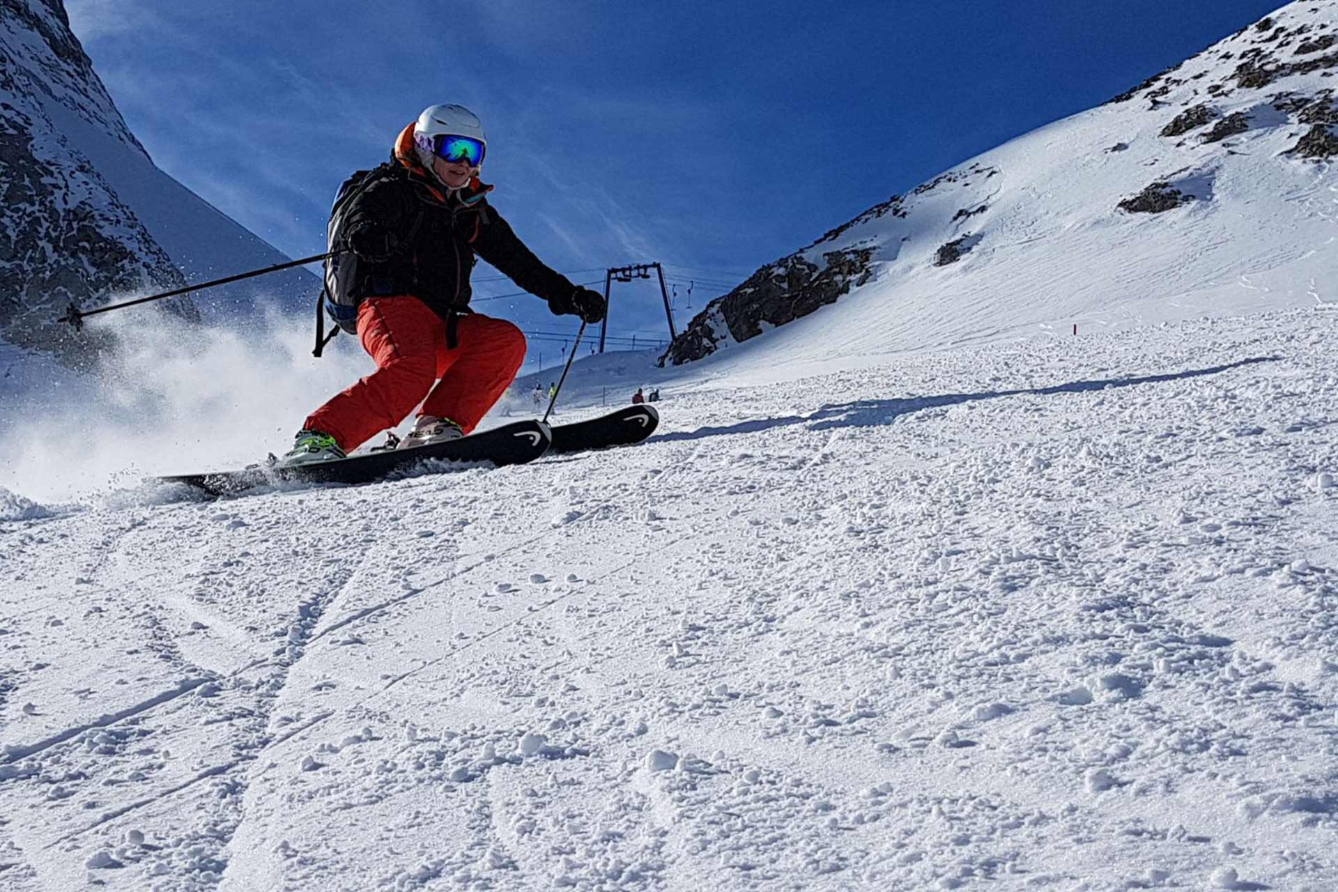 Epique ski techniek training Hintertux