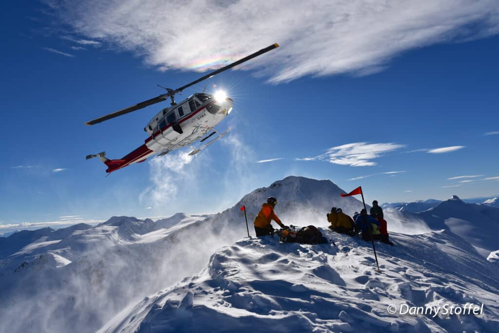 CHM heliski reizen. Nomads Lodge