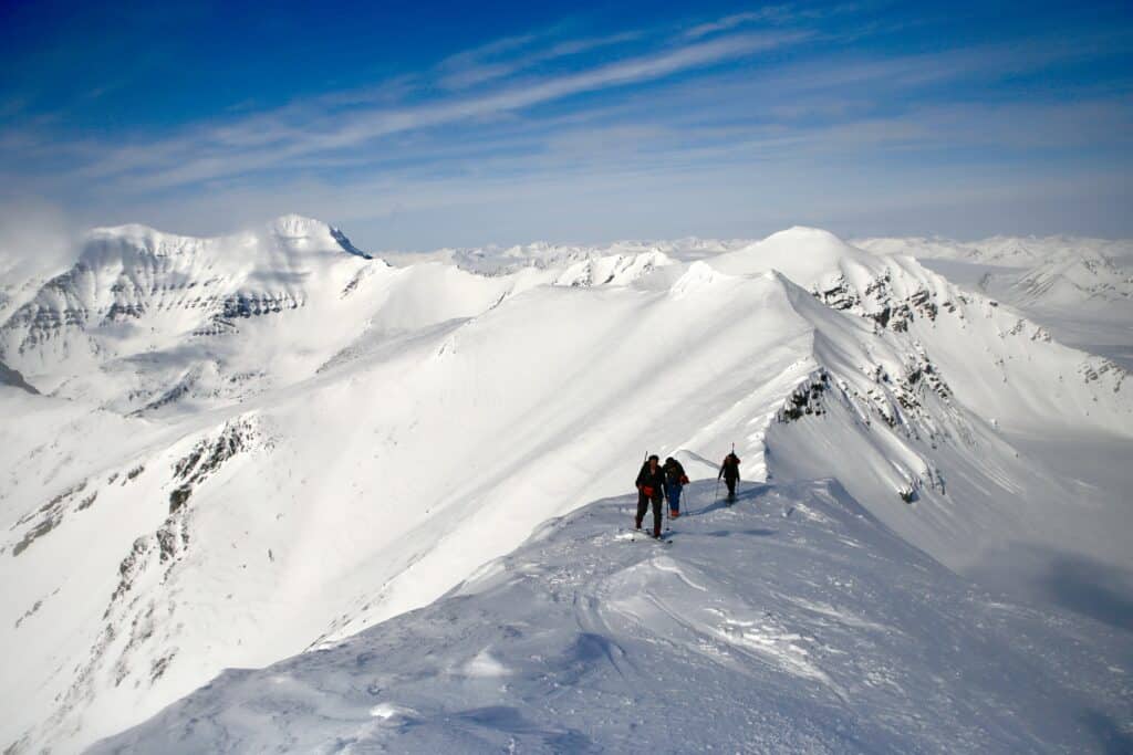 Tourskiën en Splitboarden in Spitsbergen