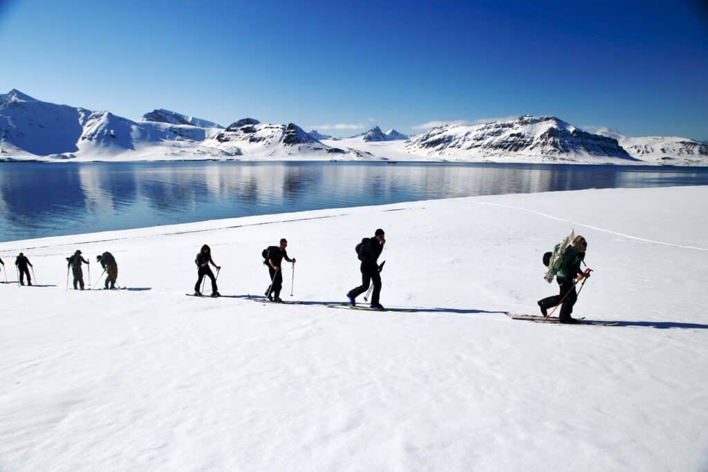Epique Tourski en splitboard reis Spitsbergen