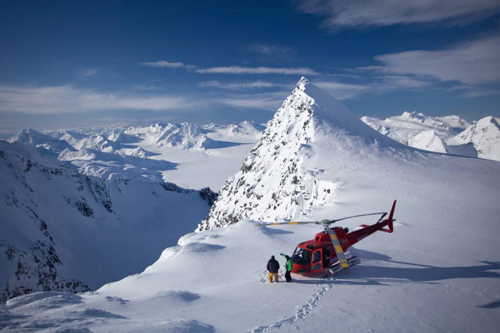 Heliskiën in Alaska - SEABA heliskiing