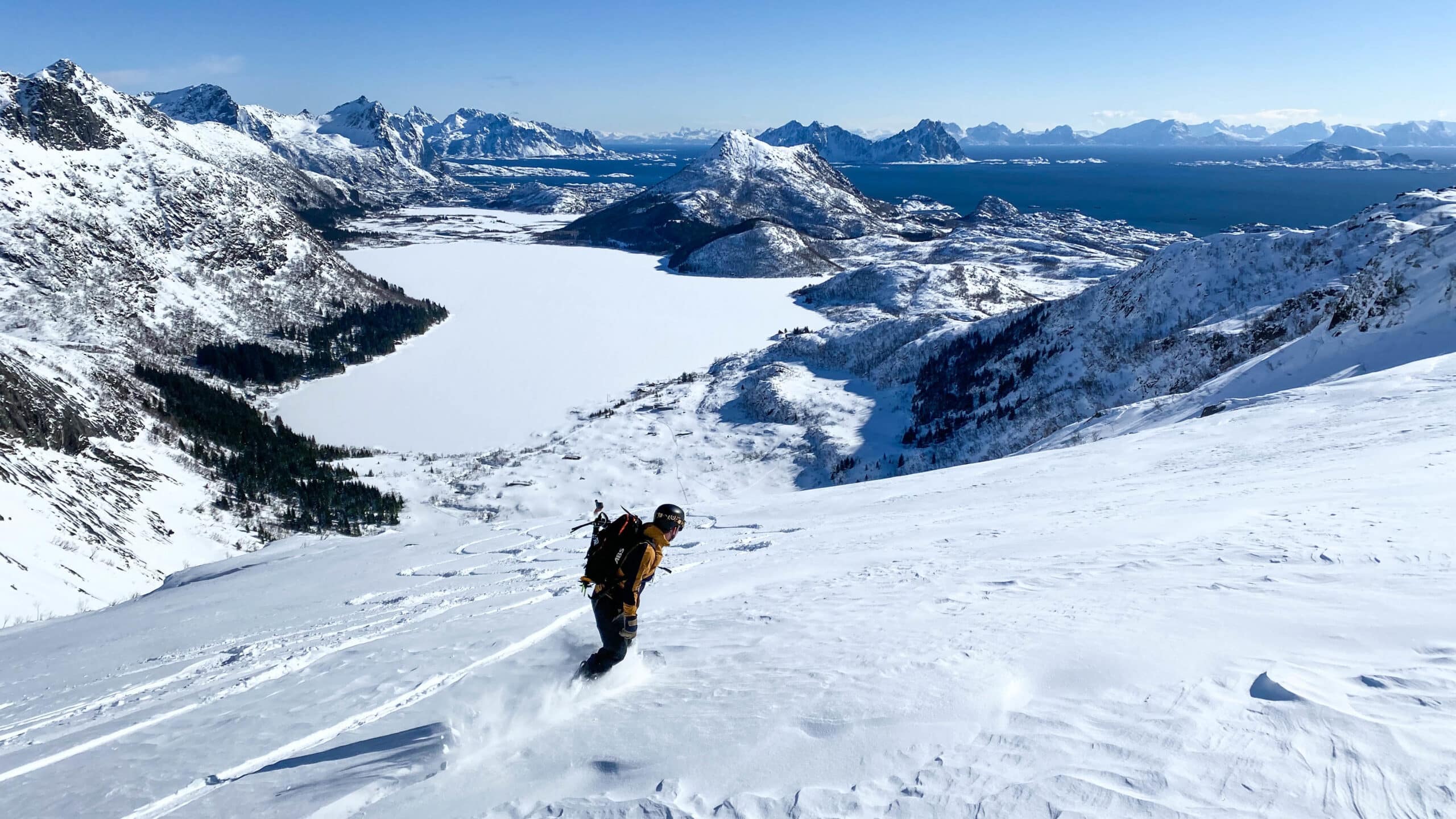 Epique - Snowboard foto in Noorwegen