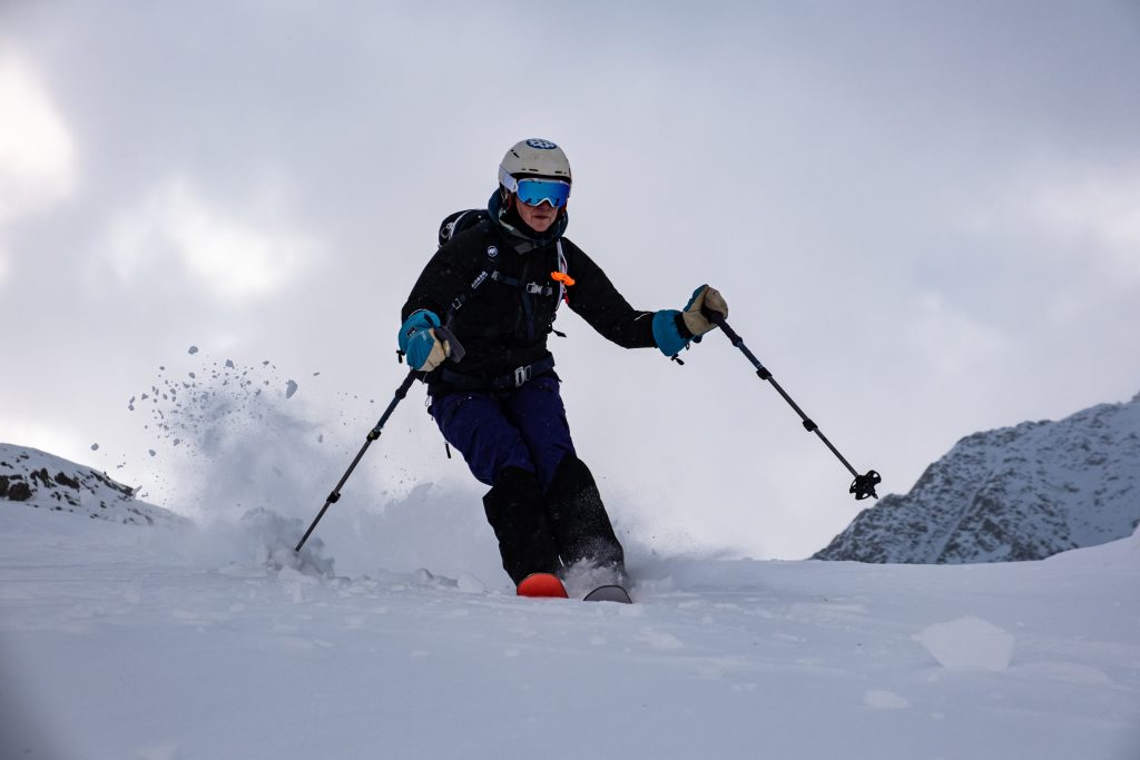 Off-piste training Ski en snowboard