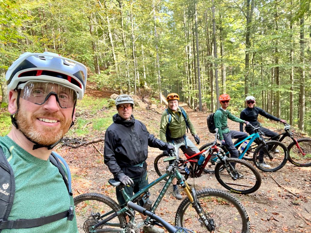 Mountainbike gids Michiel